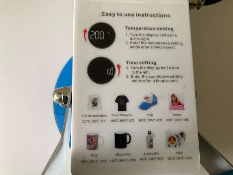 LIMITED OFFER 5-in-1 Digital Heat Press Machine 380mm x 290mm Multifunctional Sublimation