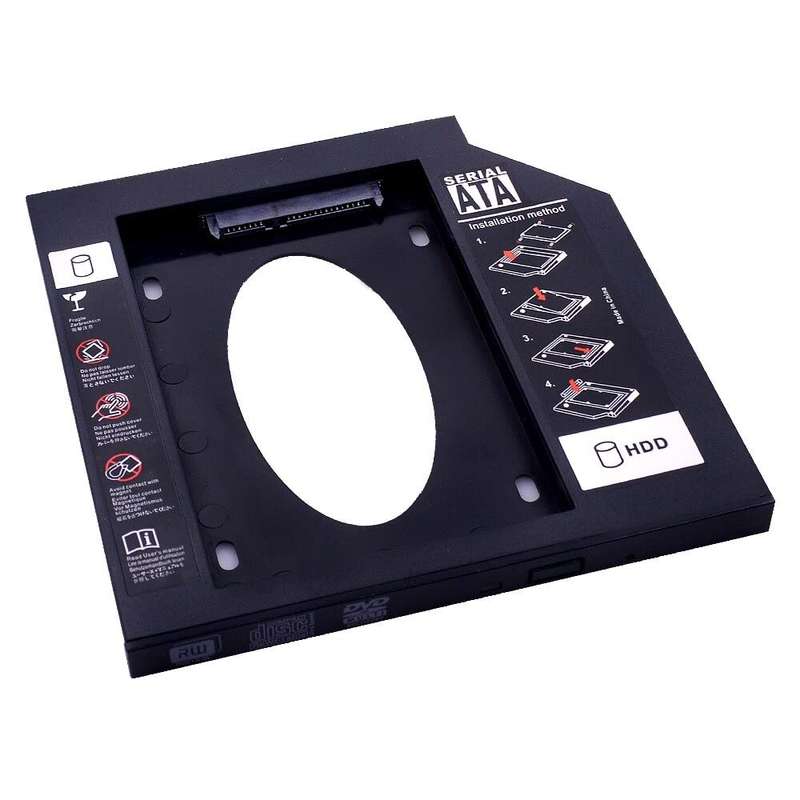 SATA 3.0 2nd HDD Caddy 9.5mm 2.5"  Upgrade Your Storage