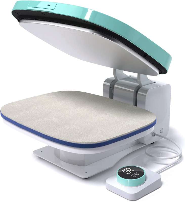 VEVOR Auto Heat Press Machine  Smart T-Shirt Press with Knob Control & Fast Mica Heating Plate