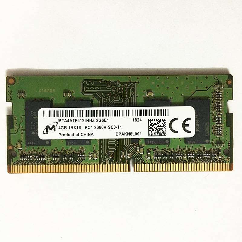 Micron DDR4 4GB 2666MHz Laptop RAM  Power Up Your Performance!