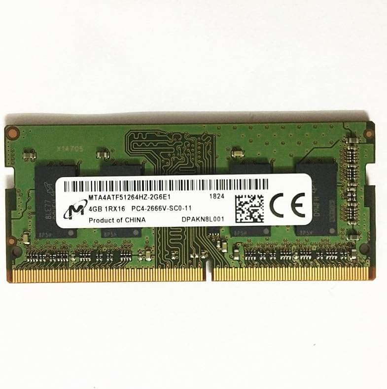Micron DDR4 4GB 2666MHz Laptop RAM  Power Up Your Performance!