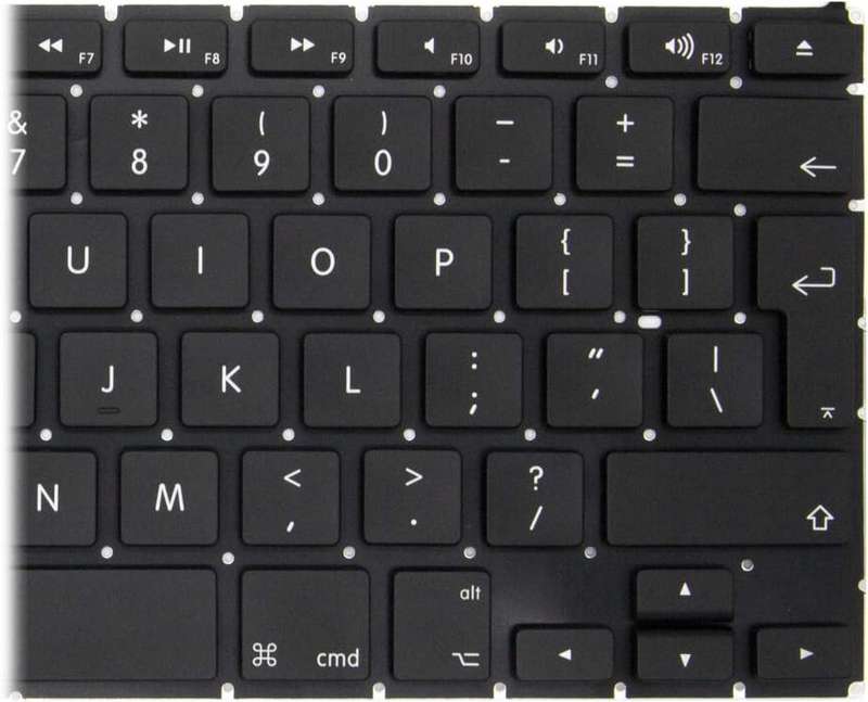 Keyboard Replacement compatible with MacBook Pro A1502 13 late 2013-2015 UK Layout