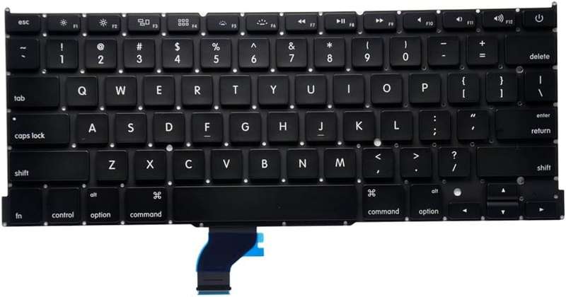 Keyboard for MacBook Pro A1502 13" 2013-2015 Retina US Layout Part Numbers ME864 ME865 ME866