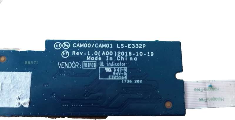 Keyboard Connector Board with Cable for Dell XPS 15 9550 9560 M5510 M5520 NBX0001VH00 LS-E332P