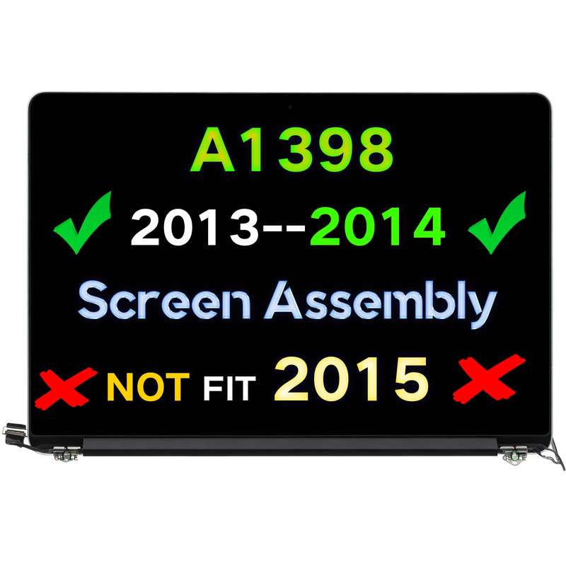 Apple MacBook Pro 13-inch Screen Assembly (A1502)Used, Like New  Screen Replacement for 2013 &2014