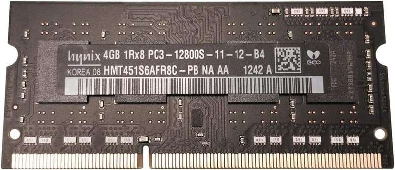 Hynix 4GB DDR3 1600MHz PC3-12800 SODIMM Memory Module