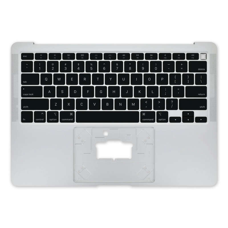 MacBook Air 13" (A2337, Late 2020  M1) Upper Case with Keyboard  Silver (Used, Grade A)