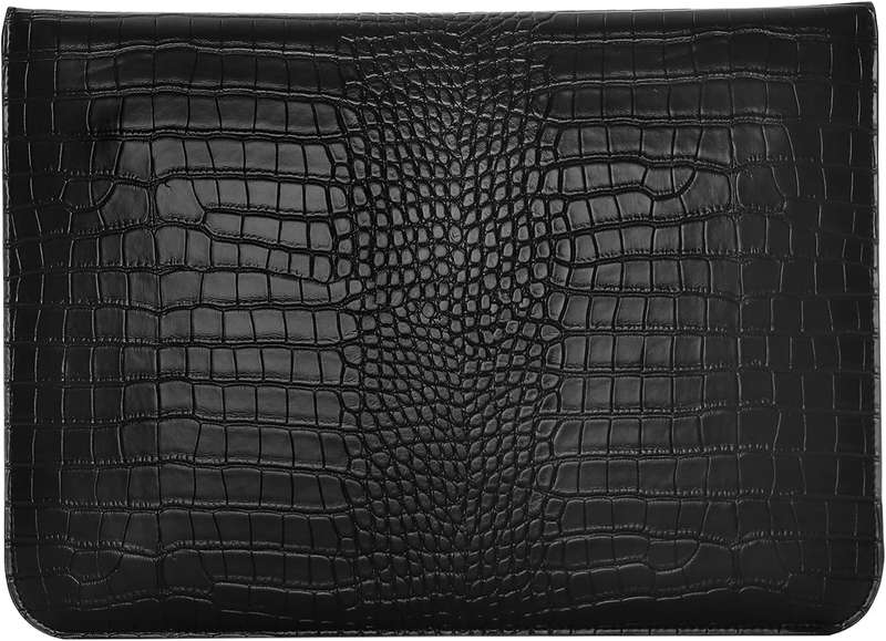 Laptop Sleeve with Stand, PU Leather Flap Style Case Bag for 13" MacBook Air/Pro & 13.3" Laptops
