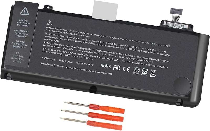 A1278 Laptop Battery Replacement for MacBook Pro 13" (2009-2012)