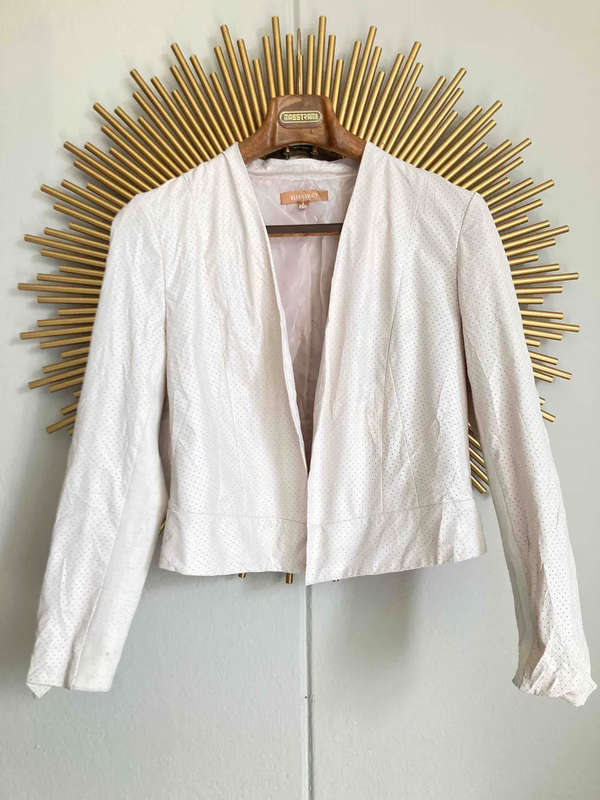 Ellentracy Elegant Womens Leather Jacket - Size L