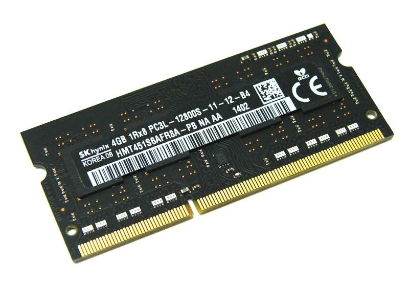 Hynix 4GB DDR3L 1600MHz Laptop RAM  HMT451S6AFR8A-PB
