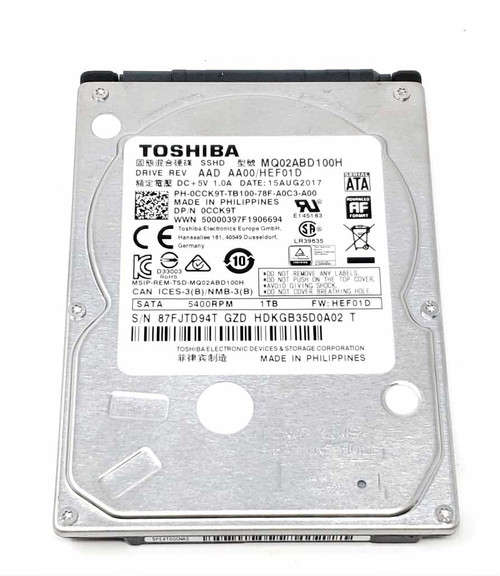 TOSHIBA 2.5" 1000GB SATA Internal Hard Disk Drive