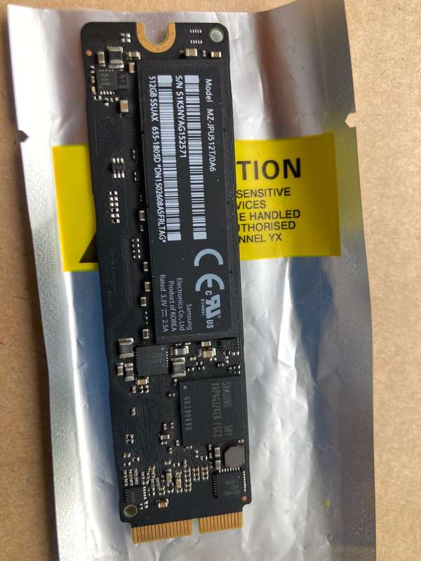 Apple 512GB SSUAX SSD  Plug & Play for MacBook Pro, MacBook Air, Mac mini, Mac Pro, iMac
