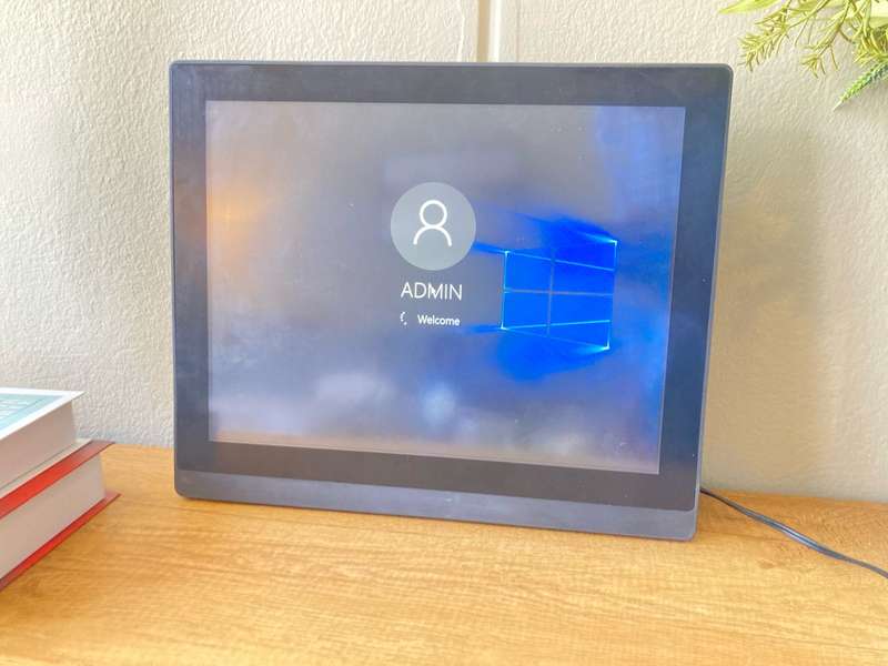 GAAP Point of Sale (POS) Wall-Mounted All-in-One System-Intel Celeron, 4GB RAM 128GB SSD Touchscreen