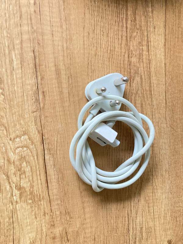 Genuine Apple MacBook Power Cord (South African Standard) - Used, Tested & Working