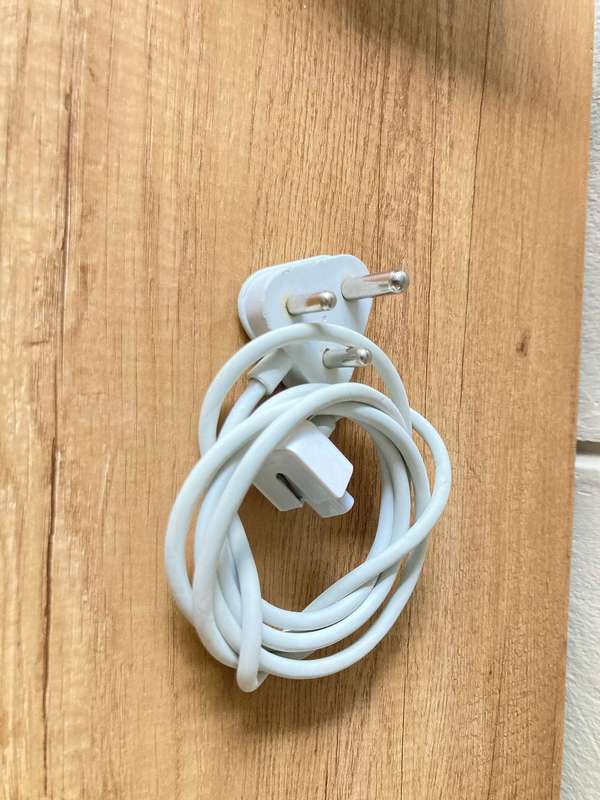 Genuine Apple MacBook Power Cord (South African Standard) - Used, Tested & Working