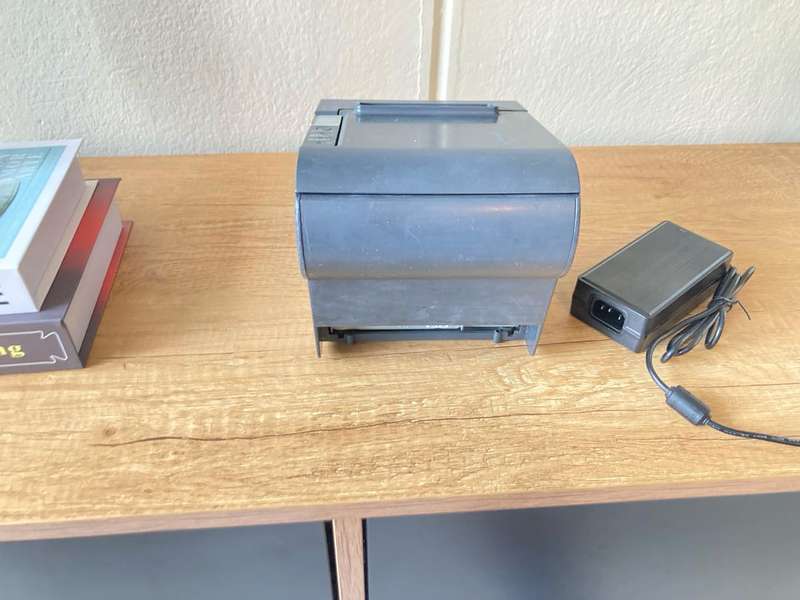 Monochrome Desktop Thermal Receipt Printer - Tested & Working | Fast, Reliable, Energy Efficient