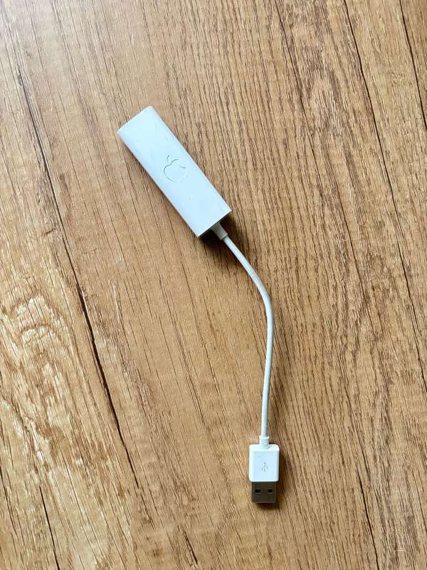 Apple A1277 USB Ethernet Adapter (MC704LL/A)  Used, Tested & Working