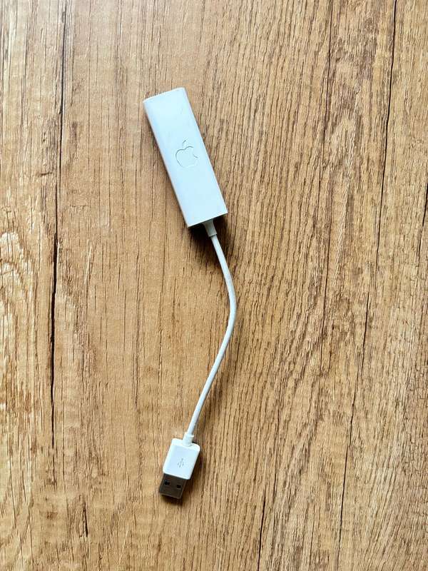 Apple A1277 USB Ethernet Adapter (MC704LL/A)  Used, Tested & Working