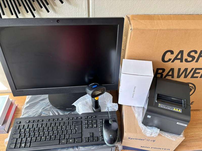 Full POS All-in-One Point of Sale System  Hardware Combo Kit (Refurbished)