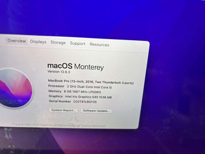 Apple MacBook Pro 13-inch Retina Display  2016 Model   Sleek, Powerful & Ready to Use