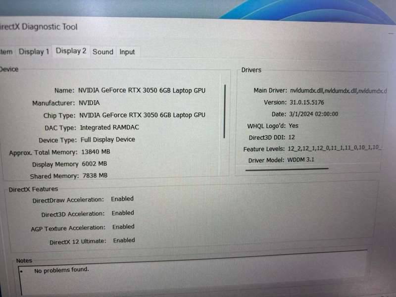 ACER Nitro V15  Ryzen 5 | RTX 3050 6GB | 16GB DDR5 | 512GB SSD | Excellent Condition