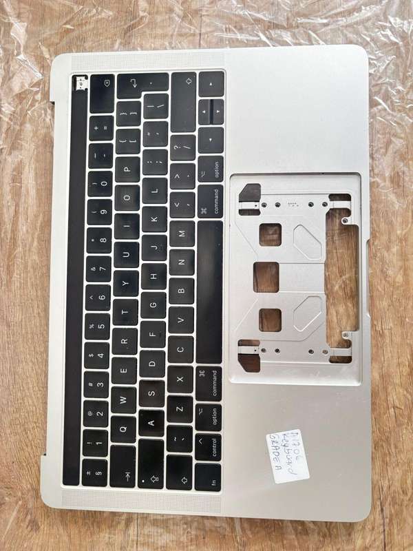 Keyboard Assembly(US English) for Apple MacBook Pro13" Touch Bar A1706 (Late 2016, Mid 2017) Silver