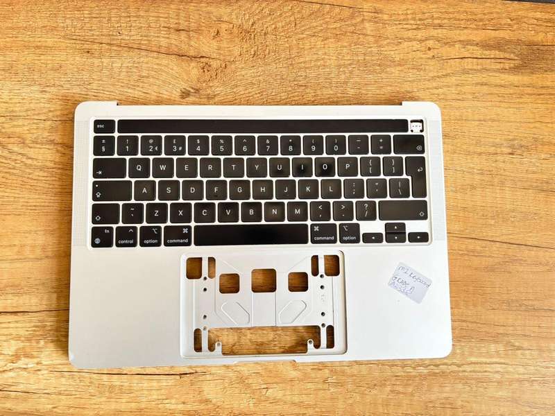 MacBook Pro 13" Upper Case Assembly  A2289 / A2338 (2020) Used  Grade-A  Silver Color