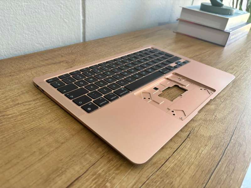 MacBook Air 13" (A2337, Late 2020  M1) Upper Case with Keyboard  Rose Gold (Used, Grade A)