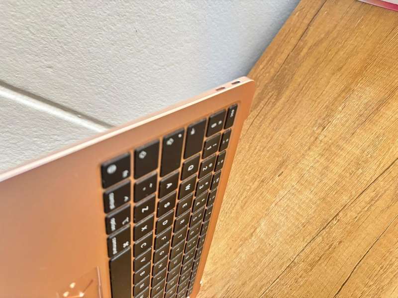 MacBook Air 13" (A2337, Late 2020  M1) Upper Case with Keyboard  Rose Gold (Used, Grade A)