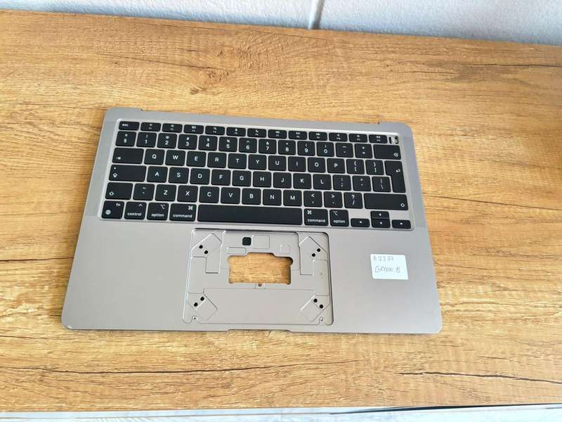 MacBook Air 13" (A2337, Late 2020  M1) Upper Case with Keyboard  Dark Grey (Used, Grade B)