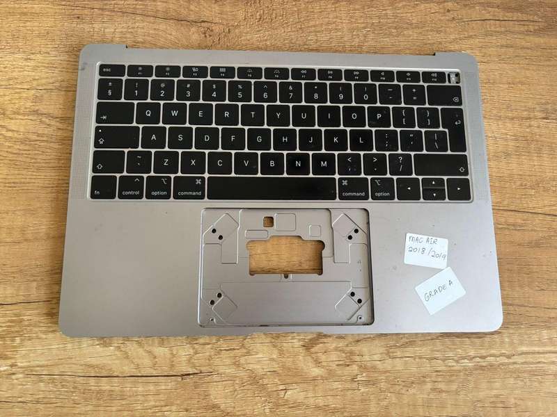 MacBook Air 13" (Late 2018Mid 2019) Upper Case with Keyboard  Dark Grey (Grade A)