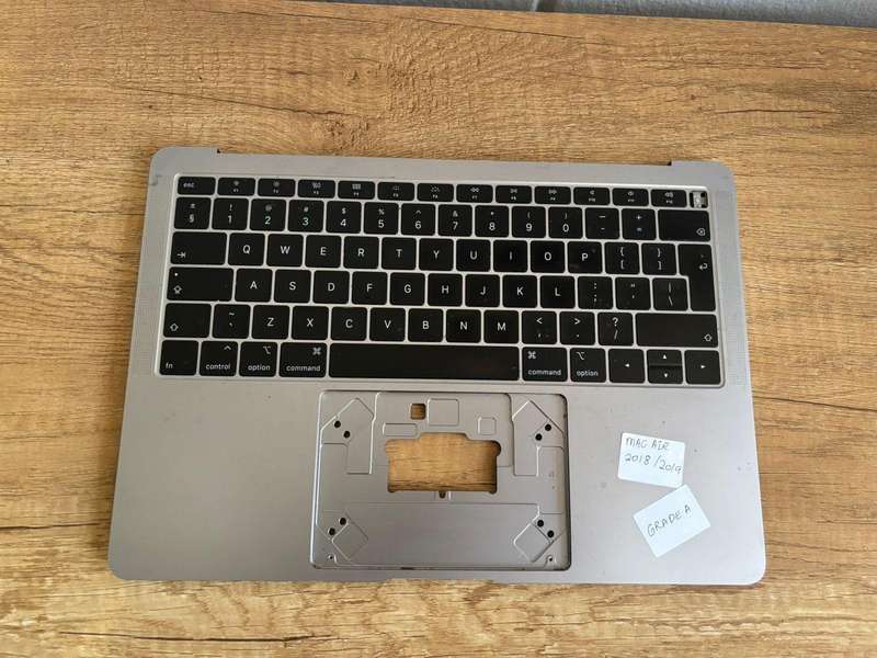 MacBook Air 13" (Late 2018Mid 2019) Upper Case with Keyboard  Dark Grey (Grade A)