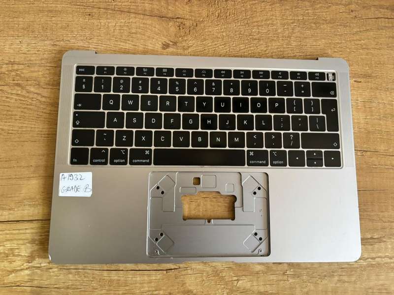 MacBook Air 13" (Late 2018Mid 2019) Upper Case with Keyboard  Dark Grey (Grade B)