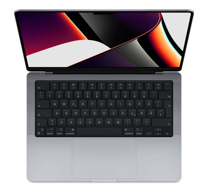 2021 Apple MacBook Pro 14" Retina Display - M1 Chip, 16GB RAM, 512GB SSD - Space Grey, Excellent