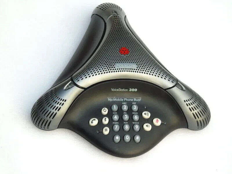 Polycom VoiceStation 300 Analog Conference Phone - Office Desk - USED LIKE NEW