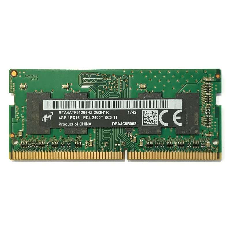 Micron 4GB DDR4 SODIMM RAM  MTA4ATF51264HZ-2G3H1R