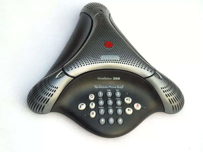 Polycom VoiceStation 300 Analog Conference Phone - Office Desk - USED LIKE NEW