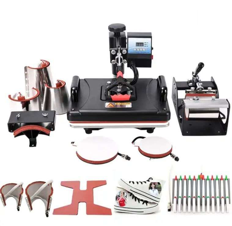 10-in-1 Heat Press Machine  The Ultimate All-in-One Sublimation Solution!