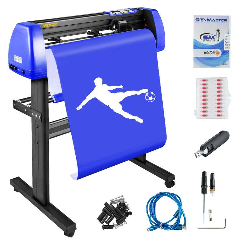 Vinyl cutter 720mm USB 2.0 Vinyl Cutter with Semi-Automatic Contour Cutting + Software Included