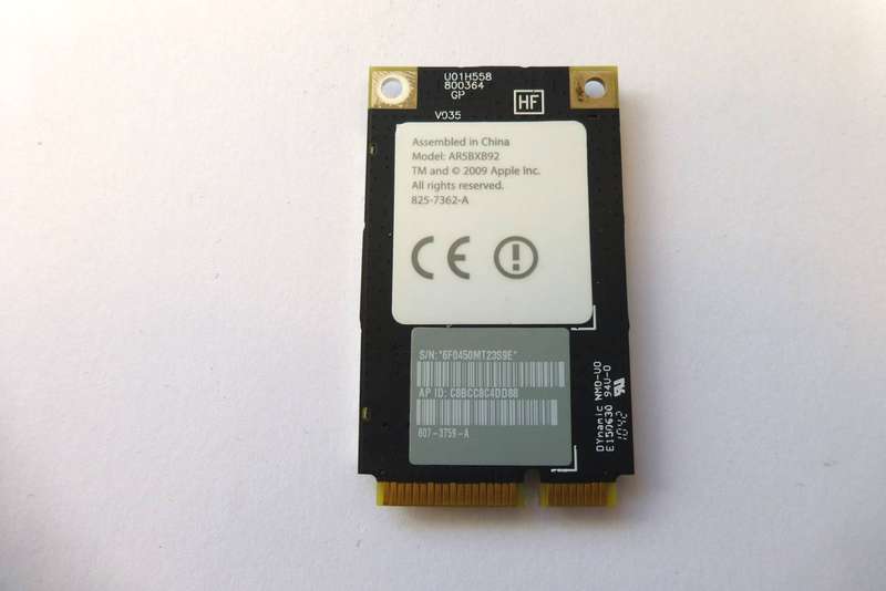 Wireless N Airport Card for iMac 21.5" & 27" (Models A1311, A1312, 2009-2010)