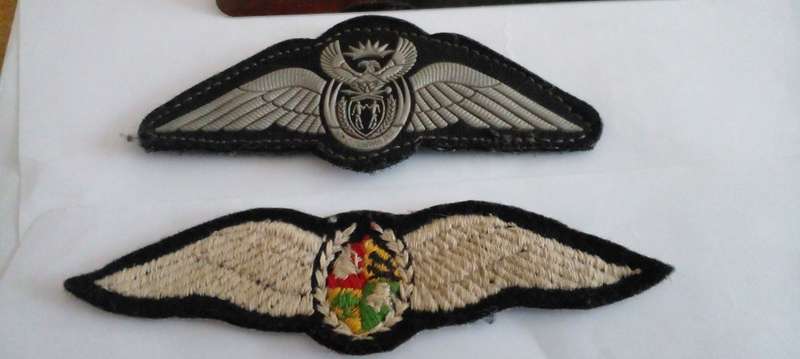 SAAF AIRFORCE PILOT WINGS.SEE DESC.
