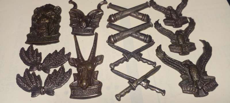 SWATF REACTION UNIT CAP BADGES.SEE DESC.