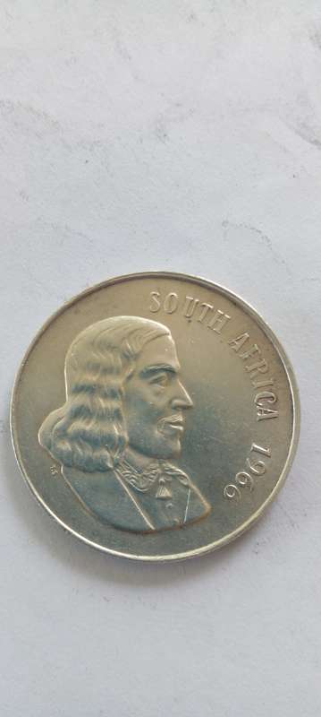 HIGH GRADE 1966 RSA SILVER RAND.