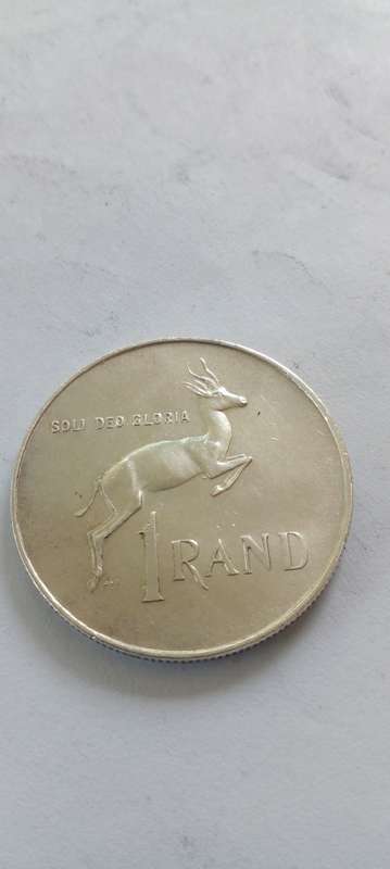 HIGH GRADE 1966 RSA SILVER RAND.