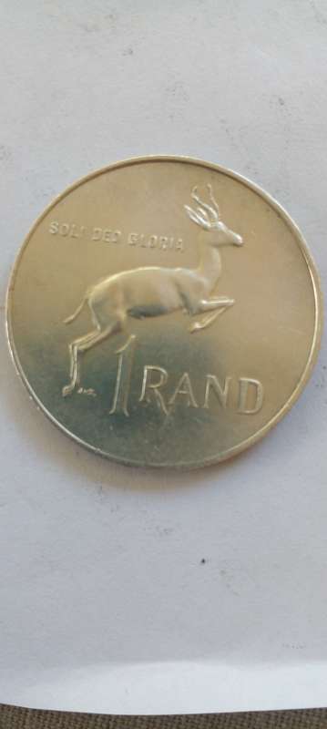 HIGH GRADE 1967 RSA SILVER RAND.