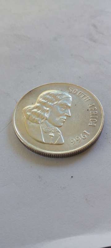 HIGH GRADE 1966 RSA SILVER RAND.
