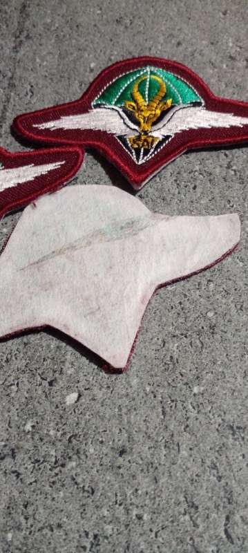 SADF PARACHUTE BATTALION  BERET BADGES.