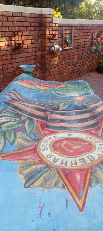ORIGINAL WW2 RUSSIAN PROPAGANDA ITEM , RELATING TO THE " GREAT PATRIOTIC WAR". SEE DESC.