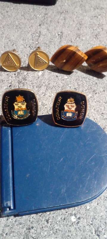 6x PAIRS OF CUFF LINKS. SEE DESC.